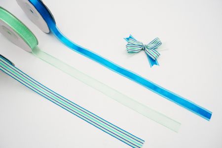 Summer Multi-Striped Sheer Ribbon Set_C3-1498